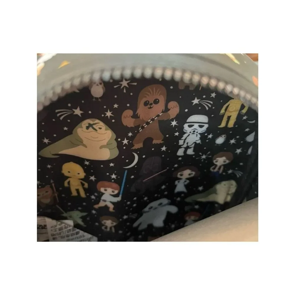 Disney Parks LOUNGEFLY Chibi Star Wars Mini Backpack Characters Chewbacca NWT